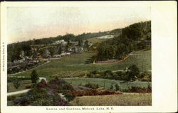 Lawns And Garden Mohonk Lake, NY Postcard Postcard