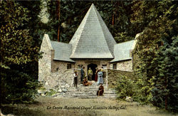Le Conte Memorial Chapel Yosemite Valley, CA Yosemite National Park Postcard Postcard