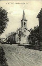U. B. Church Postcard