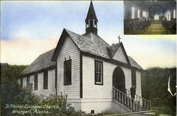 St. Philip'S Episcopal Church Wrangell, AK Postcard Postcard