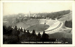 California Memorial Stadium, University Of California Postcard