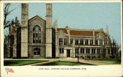Gore Hall, Harvard College Cambridge, MA Postcard Postcard