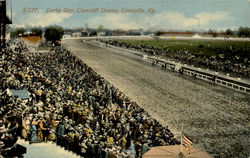 Derby Day Churchill Downs Postcard