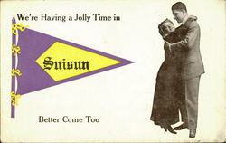 We'Re Having A Jolly Time Postcard