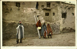 Streets Of Acoma New Mexico Postcard Postcard