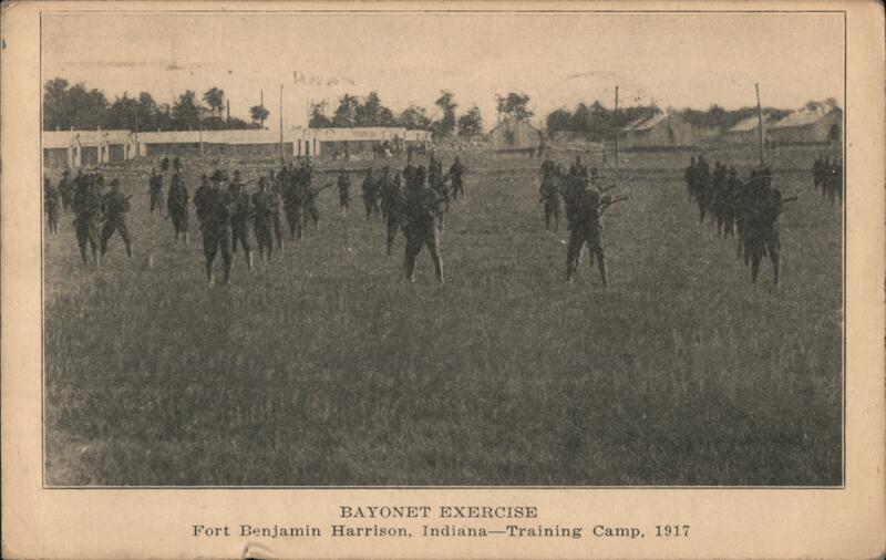 Bayonet Exercise Fort Benjamin Harrison Indiana Military