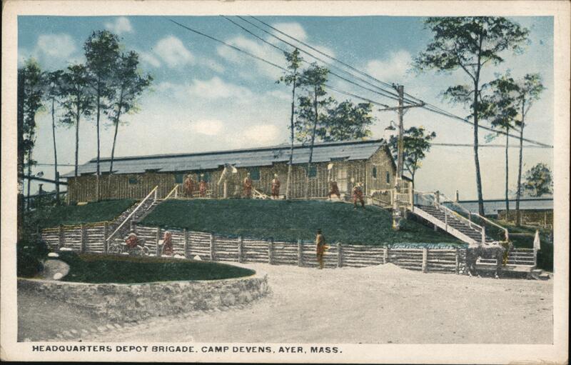 Headquarters Depot Brigade, Camp Devens Ayer Massachusetts