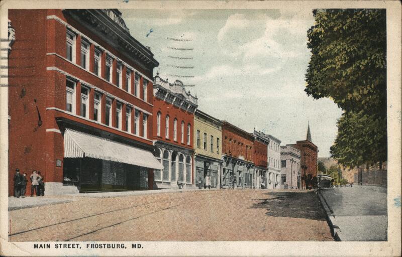 Main Street Frostburg Maryland