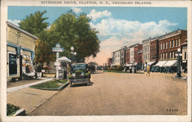 Riverside Drive, Clayton, N.Y., Thousand Islands New York