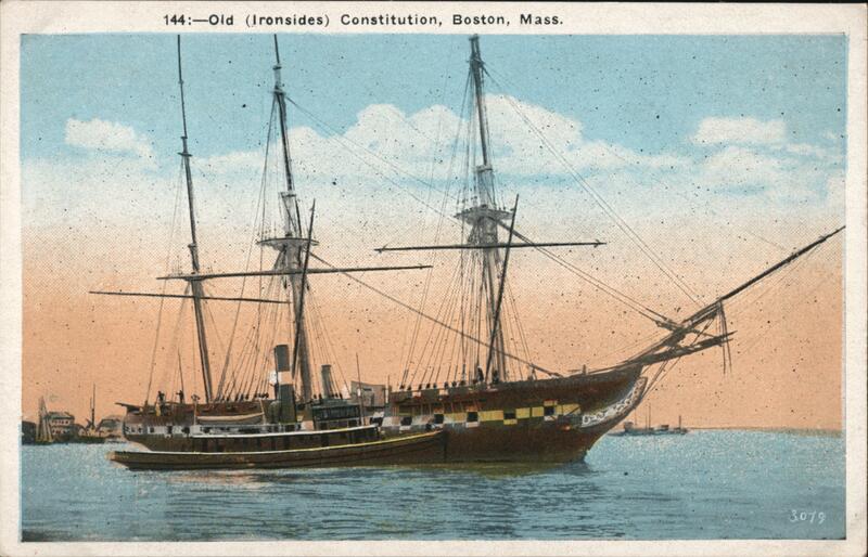 Old Ironsides Constitution Boston Massachusetts