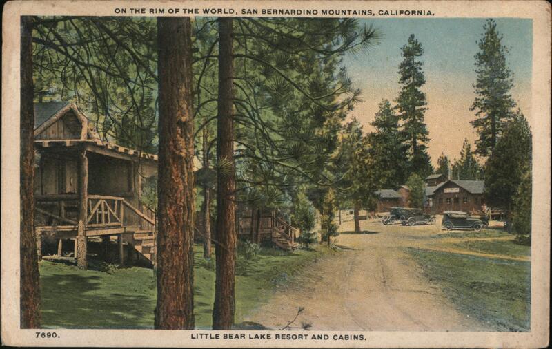 Little Bear Lake Resort and Cabins, San Bernardino Mountains Trinity California