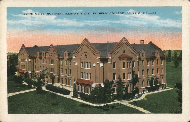 Dormitories, Northern Illinois State Teachers' College DeKalb