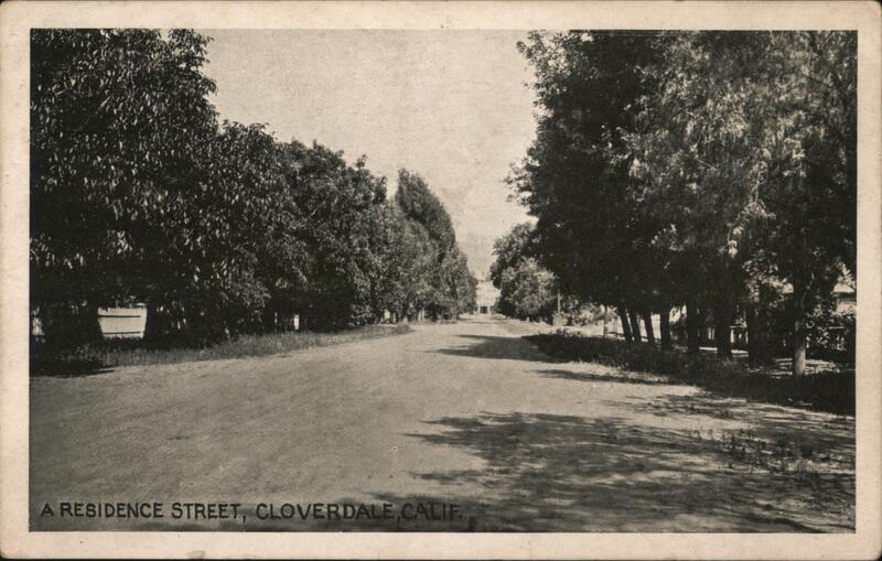 Residence Street Cloverdale California