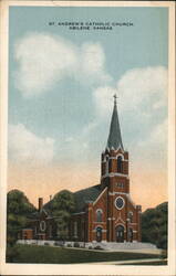 St. Andrew's Catholic Church Postcard