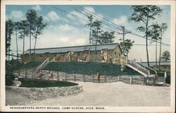 Headquarters Depot Brigade, Camp Devens Postcard