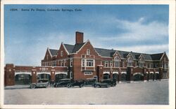 Santa Fe Depot Postcard