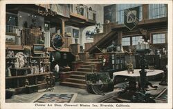 Cloister Art Shop, Glenwood Mission Inn Postcard