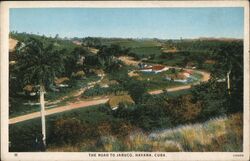 The Road to Jaruc, Havana Postcard