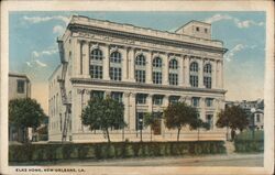Elks Home New Orleans Postcard