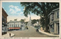 West Main Street, Baptist Hill Postcard