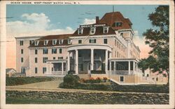 Ocean House, West Front Watch Hill Postcard