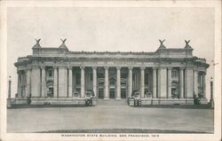Washington State Building Postcard