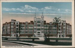 Frankford High School Postcard