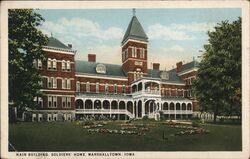 Soldiers' Home - Main Building Postcard