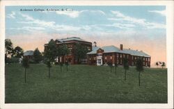 Anderson College Postcard
