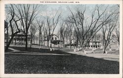 The Highlands, Delavan Lake Postcard