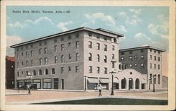 Santa Rita Hotel, Tucson Postcard