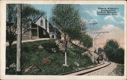General Wallhall's Headquarters Lookout Mountain Postcard