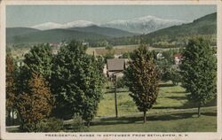 Presidential Range in September Postcard