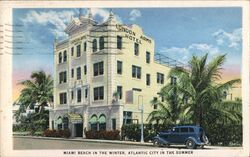 London Arms Hotel, Miami Beach Postcard