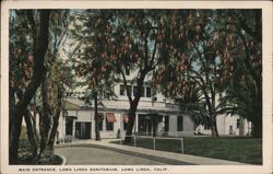 Main Entrance Loma Linda Sanitarium Postcard