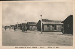 Cantonments Camp Harry J Jones Postcard