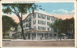 Long Island House, Riverhead Postcard