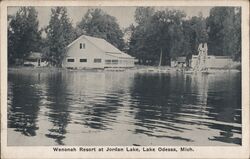 Wenonah Resort at Jordan Lake Postcard