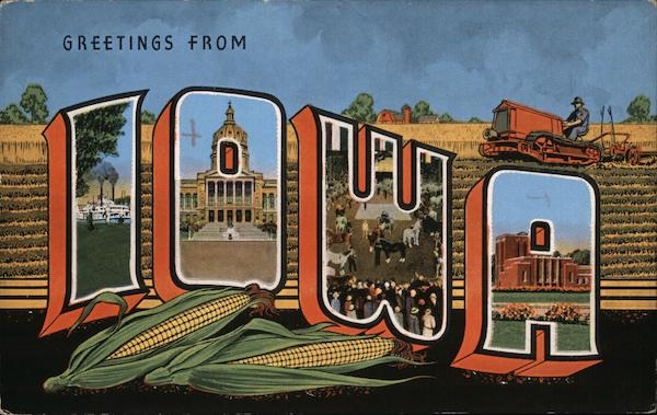 Greetings from Iowa