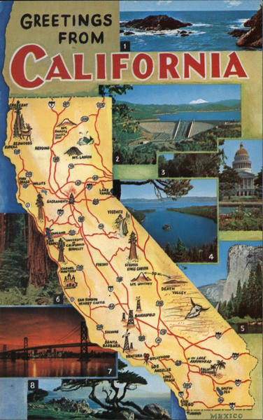 Greetings from California