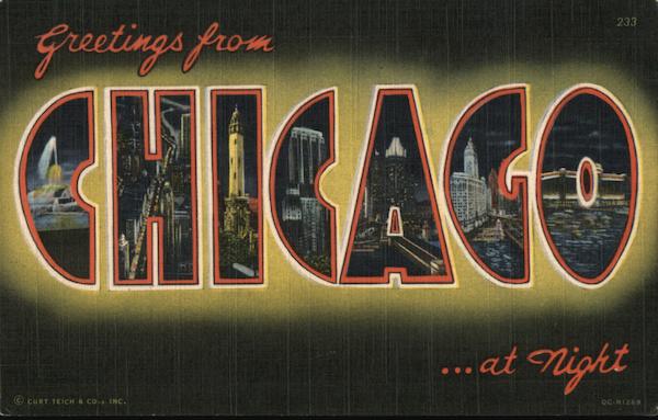 Greetings from Chicago Illinois