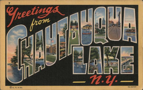 Greetings from Chautauqua New York