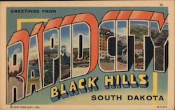 Greetings from Rapid City Postcard