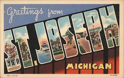 Greetings from St. Joseph Postcard