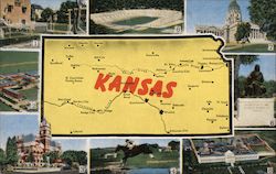 Greetings from Kansas Postcard Postcard Postcard