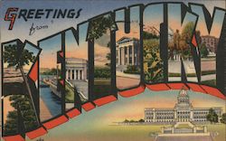 Greetings from Kentucky Postcard