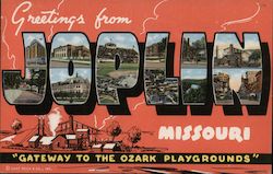 Greetings from Joplin Postcard