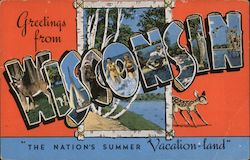 Greetings from Wisconsin Postcard