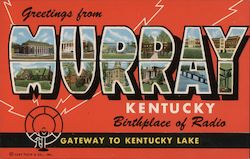 Greetings from Murray Kentucky Postcard Postcard Postcard