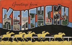 Greetings from Kentucky Postcard Postcard Postcard